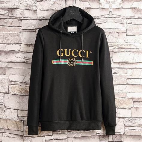 gucci winter hoodie|real gucci hoodie for men.